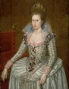 Portrait of Anne of Denmark, Attributed to John de Critz the Elder
